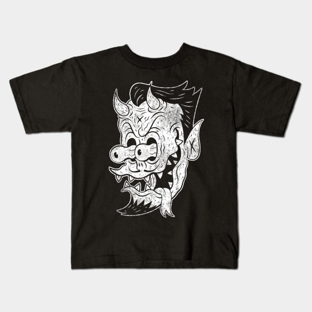 Devil Fink! Kids T-Shirt by chrisraimoart